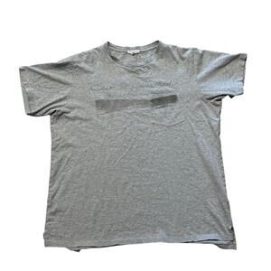 Engineered Garments grey cursive tee